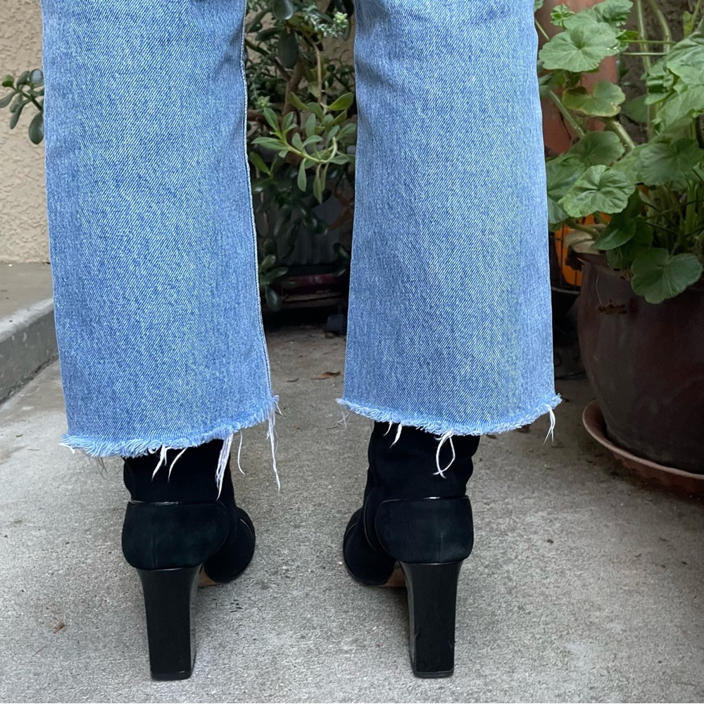 Vintage black Kate Spade all leather boots - Picture 10 of 16